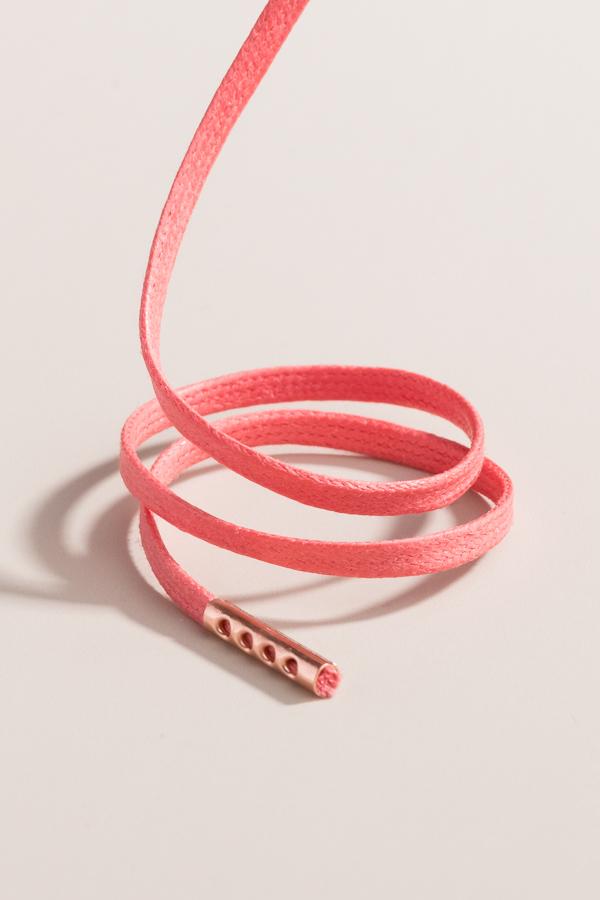 Salmon - 3mm Flat Waxed Shoelaces