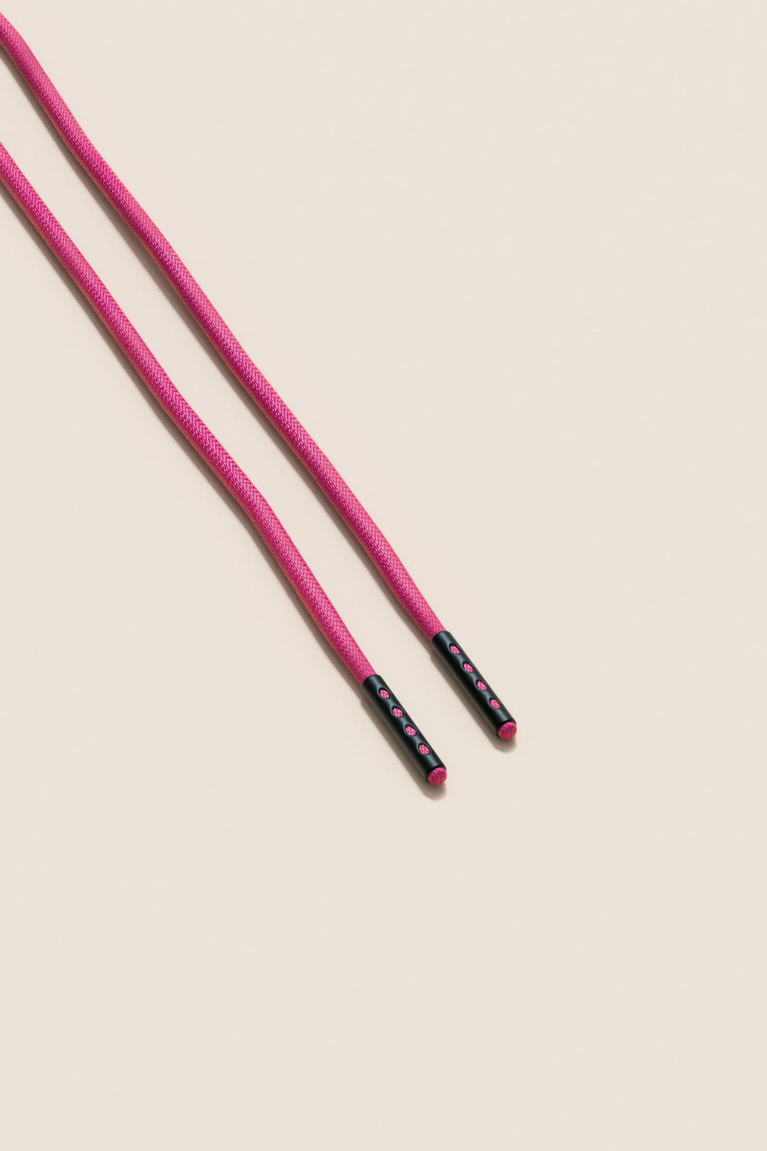 Senkels Hibiscus 2.5mm Round Waxed Shoelaces with Black Matte Aglets